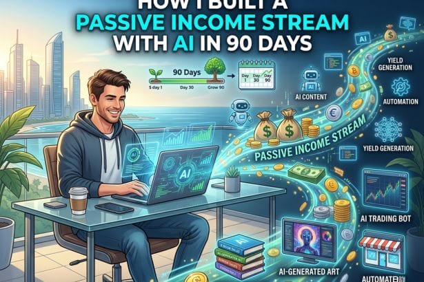 How I Built a Passive Income Stream With AI in 90 Days